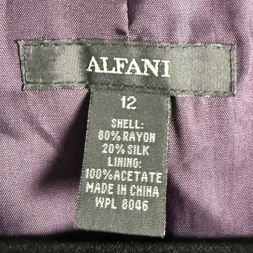 Y2K Silk Blend Velvet Blazer Plum Romantic Boho Luxury Goth Two Button Size 12 - Picture 8 of 8